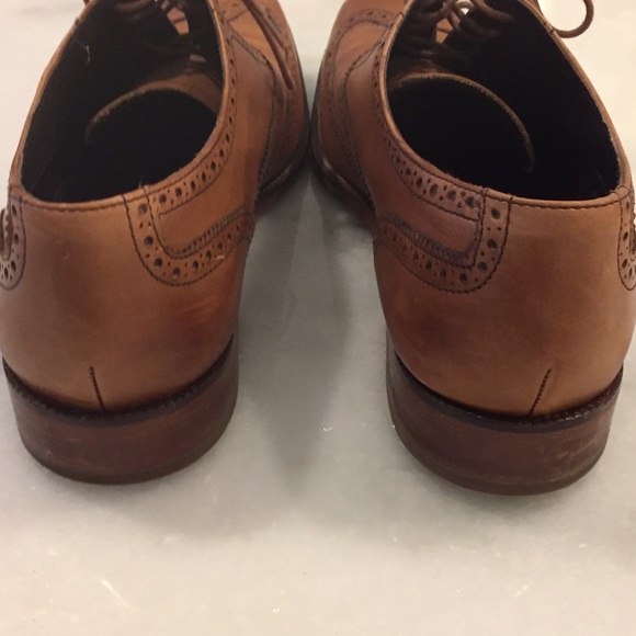 EUC Cole Haan Williams Wing II British Tan Size 12 - Picture 6 of 8